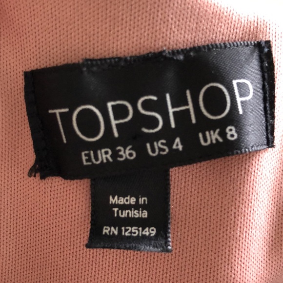 Topshop formal midi length dress - Picture 3 of 4